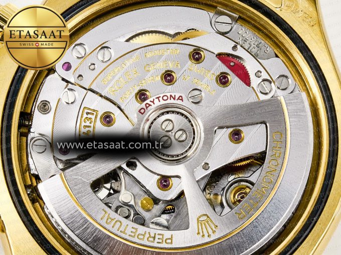 Daytona 126508 YG QF 1:1 Best Edition YG Dial Crystal Markers On YG Bracelet SH4131 V6 (Gain Weight) - Görsel 21