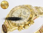 Daytona 126508 YG QF 1:1 Best Edition YG Dial Crystal Markers On YG Bracelet SH4131 V6 (Gain Weight) - Görsel 6