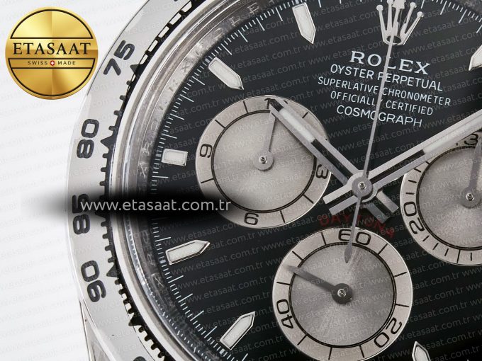 Daytona 126509 Clean 1:1 Best Edition Black/SS Dial on SS Bracelet SH4131 - Görsel 13