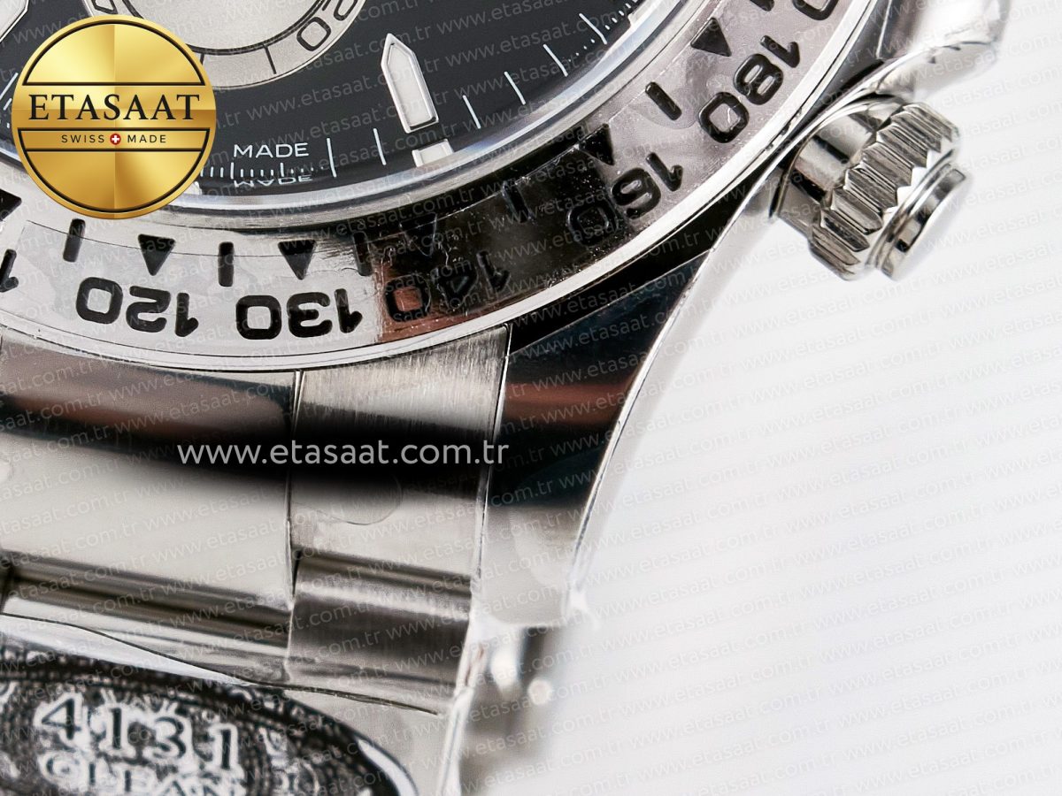 Daytona 126509 Clean 1:1 Best Edition Black/SS Dial on SS Bracelet SH4131 - Görsel 14