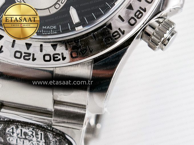 Daytona 126509 Clean 1:1 Best Edition Black/SS Dial on SS Bracelet SH4131 - Görsel 14