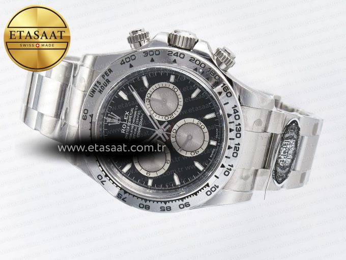 Daytona 126509 Clean 1:1 Best Edition Black/SS Dial on SS Bracelet SH4131 - Görsel 9