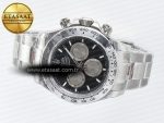Daytona 126509 QF 1:1 Best Edition Black/Silver Dial on SS Braclet SH4131 V5 (48 Hours Power Reserve) - Görsel 9