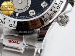 Daytona 126509 QF 1:1 Best Edition Black/Silver Diamonds Dial on SS Braclet SH4131 V5 (48 Hours Power Reserve) - Görsel 14