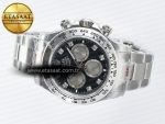 Daytona 126509 QF 1:1 Best Edition Black/Silver Diamonds Dial on SS Braclet SH4131 V5 (48 Hours Power Reserve) - Görsel 9