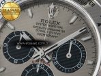 Daytona 126509 QF 1:1 Best Edition Gray/Black Dial on SS Braclet SH4131 V5 (48 Hours Power Reserve) - Görsel 10