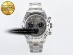 Daytona 126509 QF 1:1 Best Edition Gray/Black Dial on SS Braclet SH4131 V5 (48 Hours Power Reserve) - Görsel 3