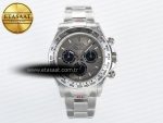 Daytona 126509 QF 1:1 Best Edition Gray/Black Dial on SS Braclet SH4131 V5 (48 Hours Power Reserve) - Görsel 3