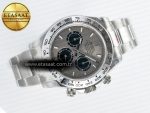Daytona 126509 QF 1:1 Best Edition Gray/Black Dial on SS Braclet SH4131 V5 (48 Hours Power Reserve) - Görsel 8