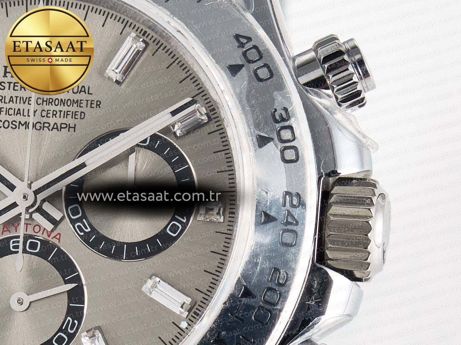 Daytona 126509 QF 1:1 Best Edition Gray Dia Crystal Marker on SS Bracelet SH4131 V6 (Gain Weight) - Görsel 11