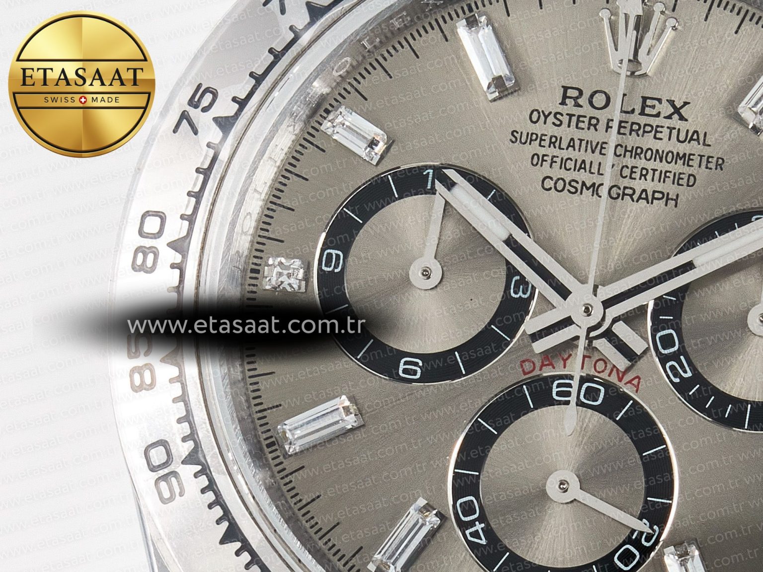 Daytona 126509 QF 1:1 Best Edition Gray Dia Crystal Marker on SS Bracelet SH4131 V6 (Gain Weight) - Görsel 13