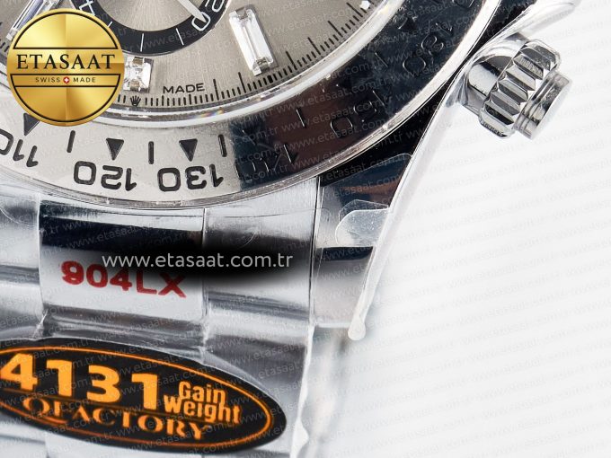Daytona 126509 QF 1:1 Best Edition Gray Dia Crystal Marker on SS Bracelet SH4131 V6 (Gain Weight) - Görsel 14