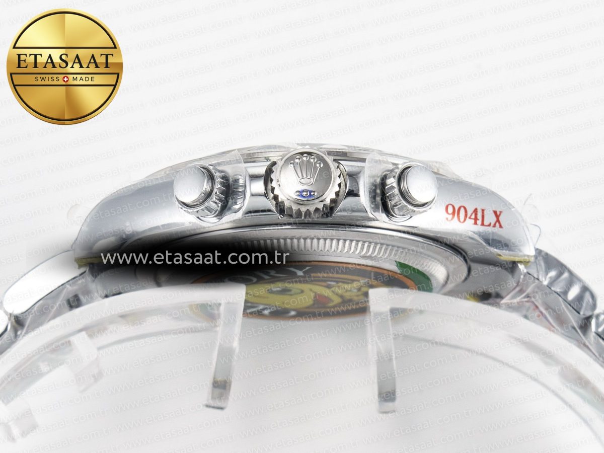 Daytona 126509 QF 1:1 Best Edition Gray Dia Crystal Marker on SS Bracelet SH4131 V6 (Gain Weight) - Görsel 16