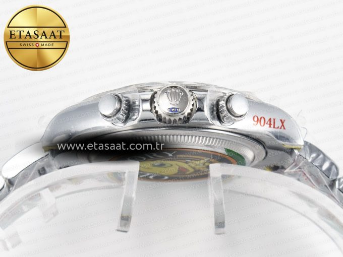 Daytona 126509 QF 1:1 Best Edition Gray Dia Crystal Marker on SS Bracelet SH4131 V6 (Gain Weight) - Görsel 16