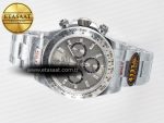 Daytona 126509 QF 1:1 Best Edition Gray Dia Crystal Marker on SS Bracelet SH4131 V6 (Gain Weight) - Görsel 9