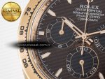 Daytona 126509 RG APSF 1:1 Best Edition Brown Dial Stick Markers on 904L RG Bracelet SH4131 - Görsel 12