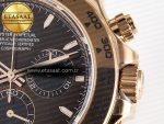 Daytona 126509 RG APSF 1:1 Best Edition Brown Dial Stick Markers on 904L RG Bracelet SH4131 - Görsel 13