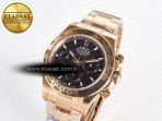 Daytona 126509 RG APSF 1:1 Best Edition Brown Dial Stick Markers on 904L RG Bracelet SH4131 - Görsel 2