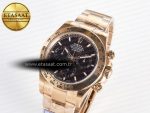 Daytona 126509 RG APSF 1:1 Best Edition Brown Dial Stick Markers on 904L RG Bracelet SH4131 - Görsel 2