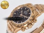 Daytona 126509 RG APSF 1:1 Best Edition Brown Dial Stick Markers on 904L RG Bracelet SH4131 - Görsel 6