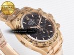 Daytona 126509 RG APSF 1:1 Best Edition Brown Dial Stick Markers on 904L RG Bracelet SH4131 - Görsel 7