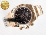 Daytona 126509 RG APSF 1:1 Best Edition Brown Dial Stick Markers on 904L RG Bracelet SH4131 - Görsel 8