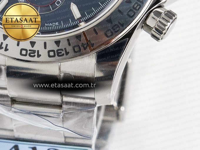 Daytona 126509 SS APSF 1:1 Best Edition Blue Dial Stick Markers on 904L SS Bracelet SH4131 - Görsel 14