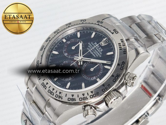 Daytona 126509 SS APSF 1:1 Best Edition Blue Dial Stick Markers on 904L SS Bracelet SH4131 - Görsel 6