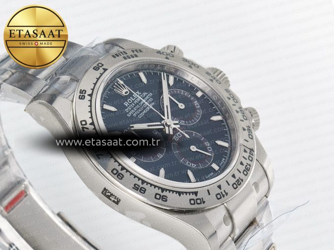 Daytona 126509 SS APSF 1:1 Best Edition Blue Dial Stick Markers on 904L SS Bracelet SH4131 - Görsel 7