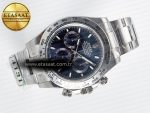Daytona 126509 SS APSF 1:1 Best Edition Blue Dial Stick Markers on 904L SS Bracelet SH4131 - Görsel 8