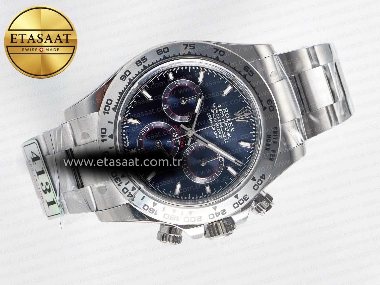 Daytona 126509 SS APSF 1:1 Best Edition Blue Dial Stick Markers on 904L SS Bracelet SH4131 - Görsel 8