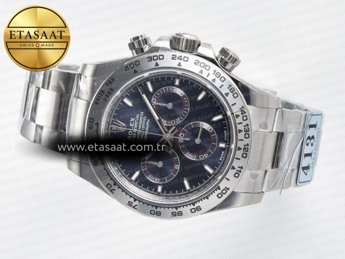 Daytona 126509 SS APSF 1:1 Best Edition Blue Dial Stick Markers on 904L SS Bracelet SH4131 - Görsel 9