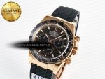 Daytona 126515 Gain Weight APSF 1:1 Best Edition Brown Dial Stick Markers on Oysterflex Strap SH4131