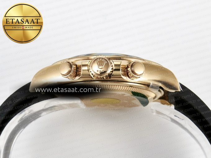Daytona 126515 Gain Weight APSF 1:1 Best Edition Brown Dial Stick Markers on Oysterflex Strap SH4131 - Görsel 16