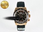 Daytona 126515 Gain Weight APSF 1:1 Best Edition Brown Dial Stick Markers on Oysterflex Strap SH4131 - Görsel 3