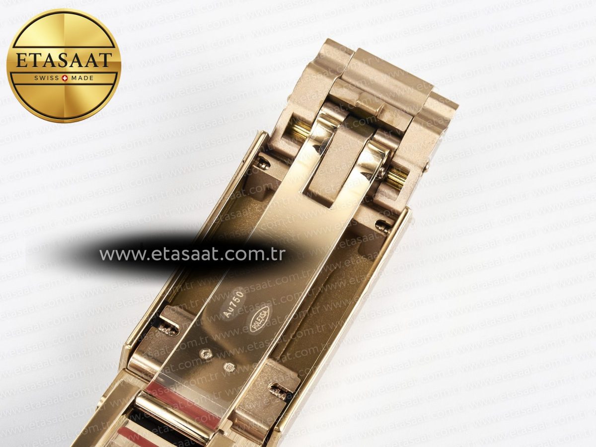 Daytona 126515 Gain Weight APSF 1:1 Best Edition Brown Dial Stick Markers on Oysterflex Strap SH4131 - Görsel 31
