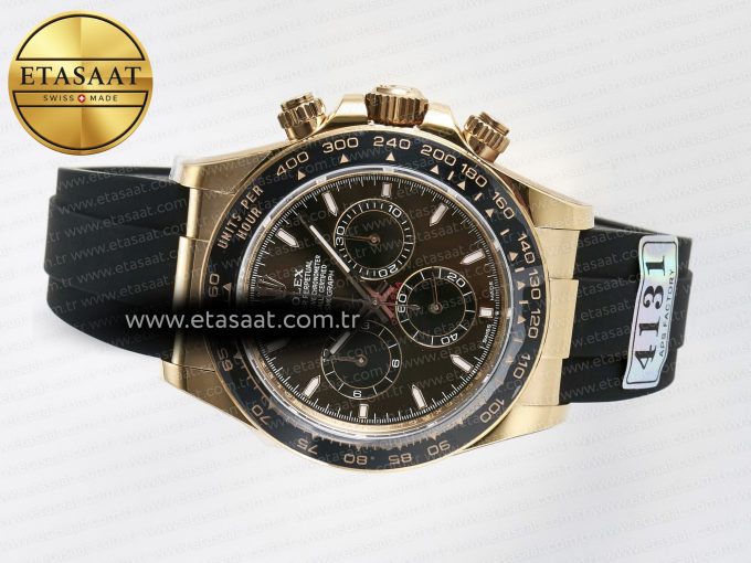 Daytona 126515 Gain Weight APSF 1:1 Best Edition Brown Dial Stick Markers on Oysterflex Strap SH4131 - Görsel 9
