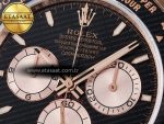 Daytona 126515 QF 1:1 Best Edition Black/RG Dial on Oysterflex Strap SH4131 V5 (48 Hours Power Reserve) - Görsel 10