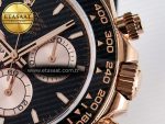 Daytona 126515 QF 1:1 Best Edition Black/RG Dial on Oysterflex Strap SH4131 V5 (48 Hours Power Reserve) - Görsel 11