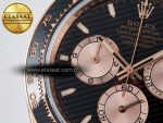 Daytona 126515 QF 1:1 Best Edition Black/RG Dial on Oysterflex Strap SH4131 V5 (48 Hours Power Reserve) - Görsel 12