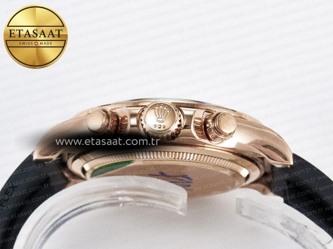 Daytona 126515 QF 1:1 Best Edition Black/RG Dial on Oysterflex Strap SH4131 V5 (48 Hours Power Reserve) - Görsel 16
