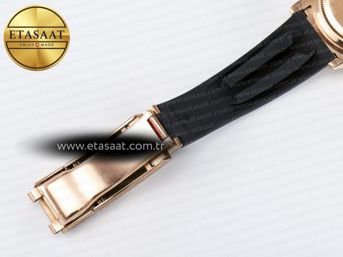 Daytona 126515 QF 1:1 Best Edition Black/RG Dial on Oysterflex Strap SH4131 V5 (48 Hours Power Reserve) - Görsel 28