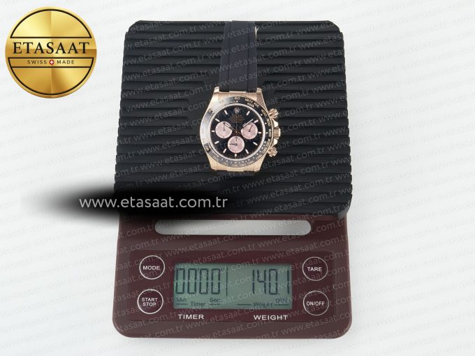 Daytona 126515 QF 1:1 Best Edition Black/RG Dial on Oysterflex Strap SH4131 V6 （Gain Weight） - Görsel 36