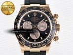 Daytona 126515 QF 1:1 Best Edition Black/RG Dial on Oysterflex Strap SH4131 V6 （Gain Weight） - Görsel 4