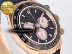 Daytona 126515 QF 1:1 Best Edition Black/RG Dial on Oysterflex Strap SH4131 V6 （Gain Weight） - Görsel 5