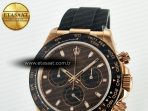 Daytona 126515 QF 1:1 Best Edition Brown/Black Dial Stick Markers On Oyster Bracelet SH4131 V10(Gain Weight) - Görsel 10