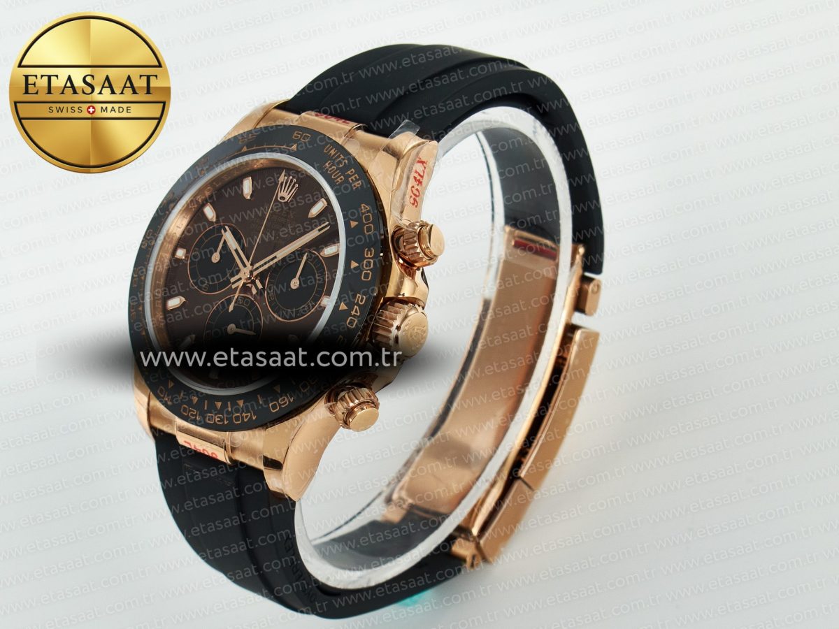 Daytona 126515 QF 1:1 Best Edition Brown/Black Dial Stick Markers On Oyster Bracelet SH4131 V10(Gain Weight) - Görsel 6