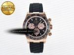 Daytona 126515 QF 1:1 Best Edition RG/Black Dial on Oysterflex Strap QF4131 V10 (48 Hours Power Reserve) - Görsel 3