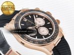 Daytona 126515 QF 1:1 Best Edition RG/Black Dial on Oysterflex Strap QF4131 V10 (48 Hours Power Reserve) - Görsel 7