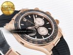 Daytona 126515 QF 1:1 Best Edition RG/Black Dial on Oysterflex Strap QF4131 V10 (48 Hours Power Reserve) - Görsel 7